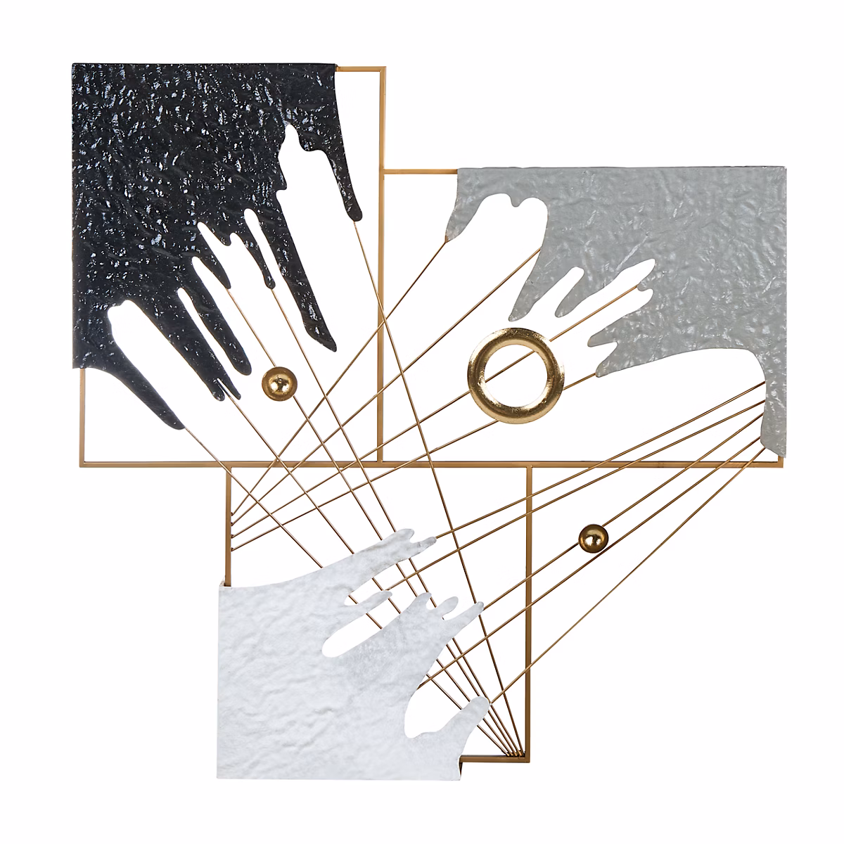 Décoration murale BALBRIGGAN 70 cm Métal Multicolore – Réf. AAQFTVTZO4664520256