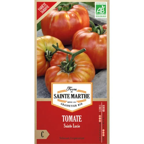 À découvrir pour le jardin：Graines de Tomate Sainte Lucie bio Ferme de Sainte Marthe - graines à semer