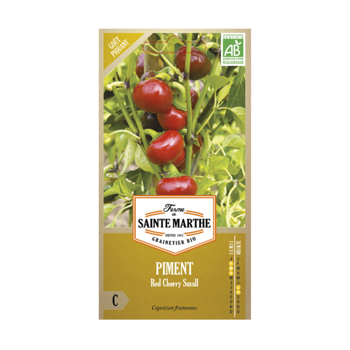GRAINES PIMENT RED CHERRY SMALL BIO
