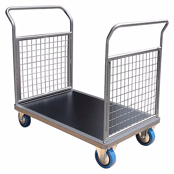 Chariot grillagé 2 côtés – Plateau 1200 × 800mm | Charge max 500kg | CHG2T3