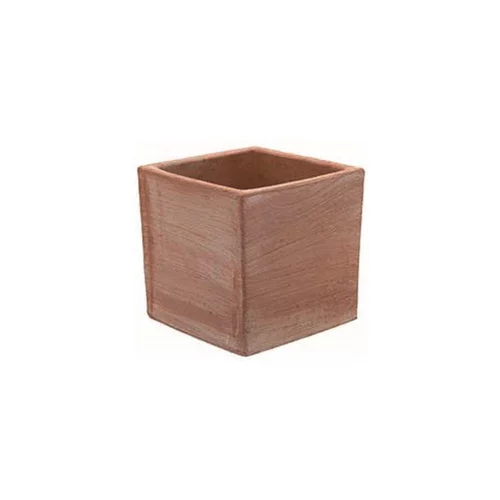 Spécial jardin：Pot cube Moderne de 7 L en terre cuite 19 x 19 x 19 cm