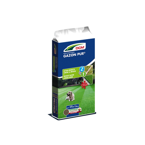 ENGRAIS ORGANIQUE MINÉRAL GAZON PUR® DCM® - 10KG
