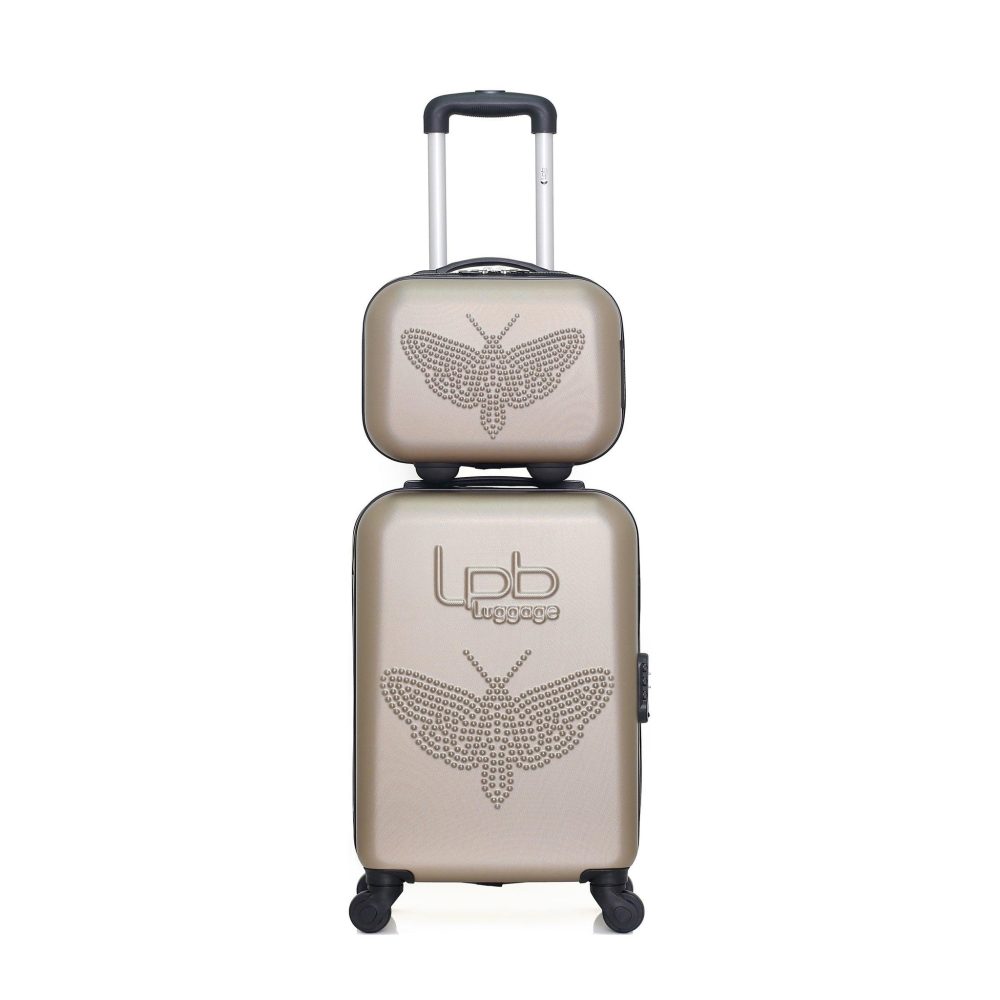 LES P'TITES BOMBES LPB Lpb luggage - set de 2 valises francette-h 50 cm 4 roues