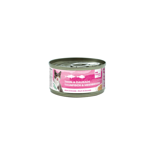 PÂTÉE POUR CHAT BUBI NATURE BUBIMEX® THON & DAURADE - 70G