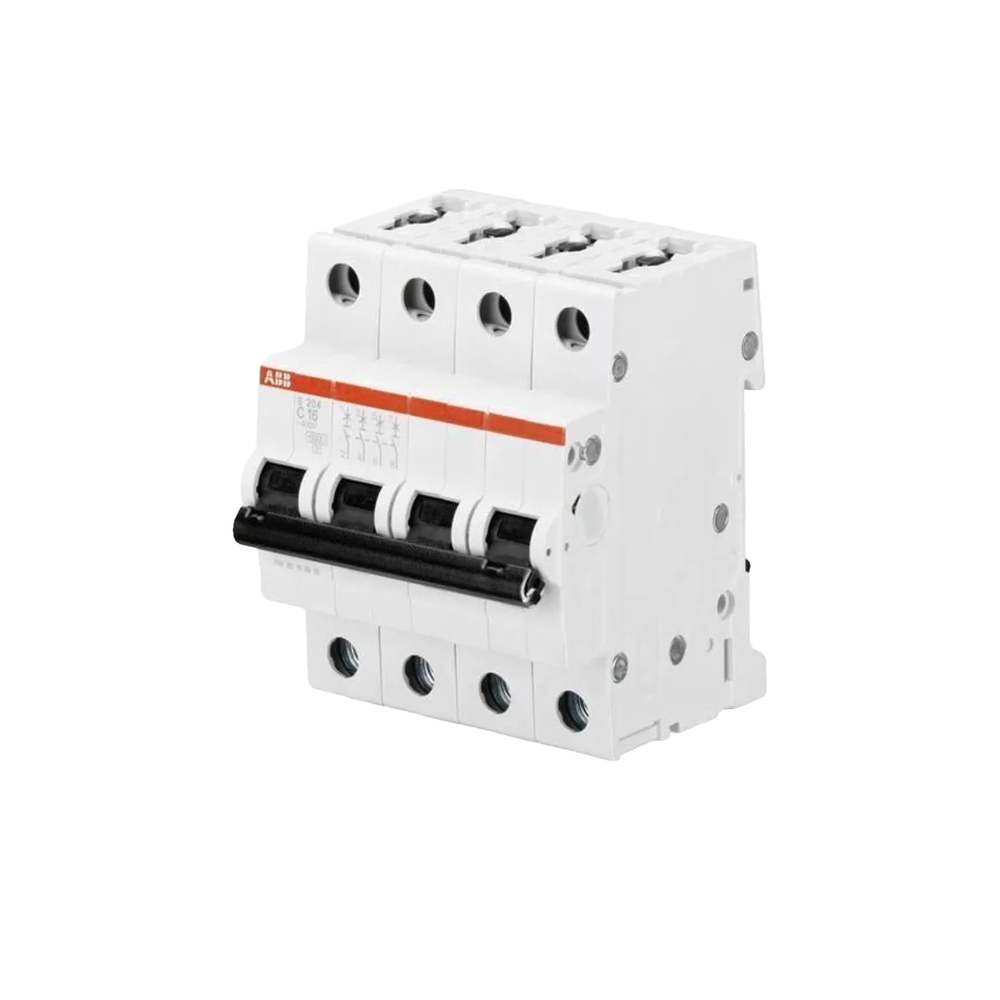 ABB Disjoncteur abb s204-c10 10a 4p 10ka
