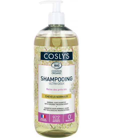 Coslys - Shampooing cheveux normaux à la reine des prés d'Auvergne - 1 L
