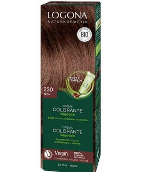 Logona Crème colorante végétale Teck 150 ml