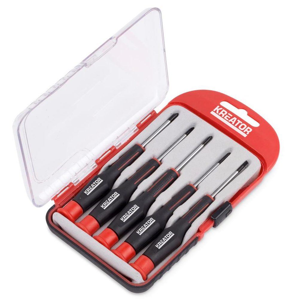 KREATOR Coffret de tournevis de précision kreator coffret 5pcs