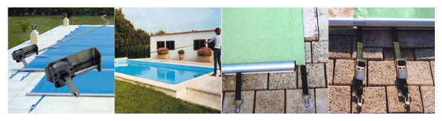 Bâche à barre spéciale piscines en altitude Summum Flex