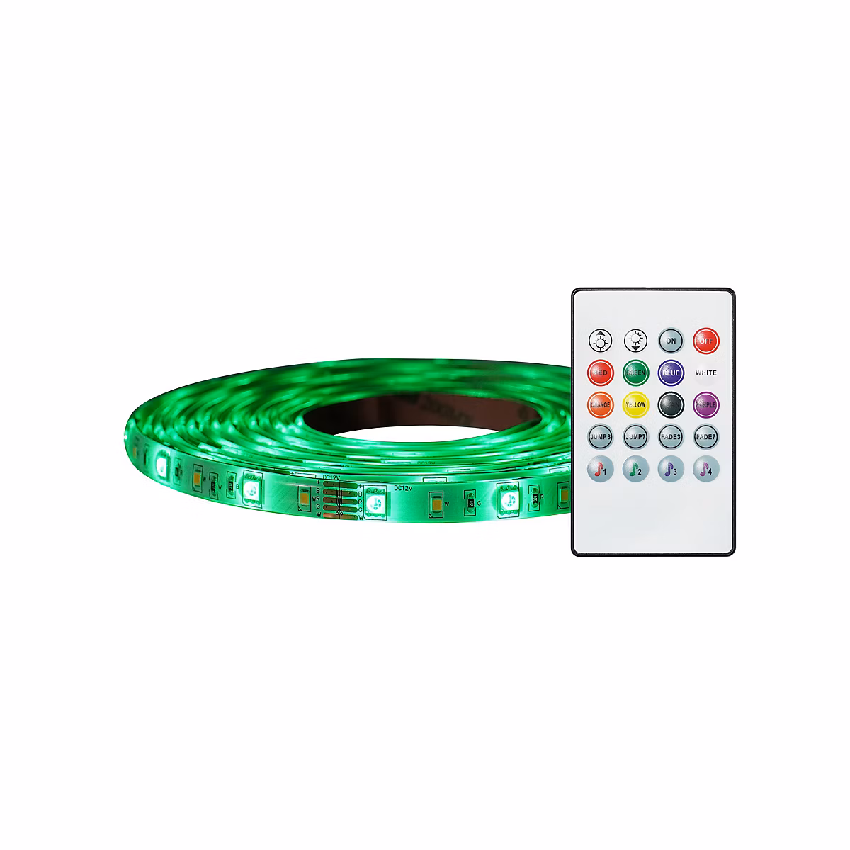 Effet lumineux LED STRIP 5M Colour Music Matière plastique Blanc | H.0.15 – IP44 – LED Module /Nordlux Intérieur