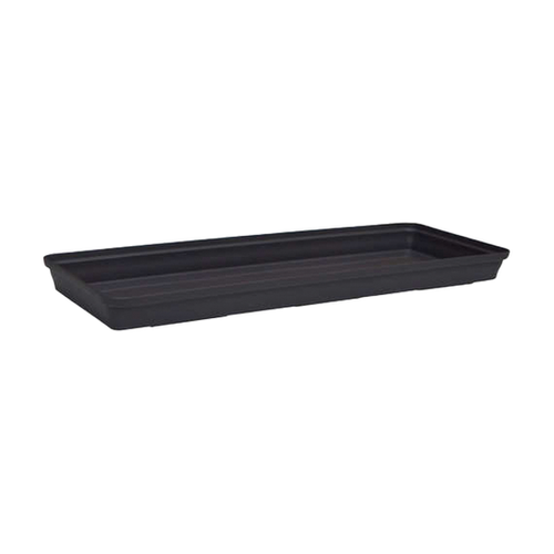 SOUCOUPE JARDINIÈRE 40CM GRIS ANTHRACITE POÉTIC® ROMÉO