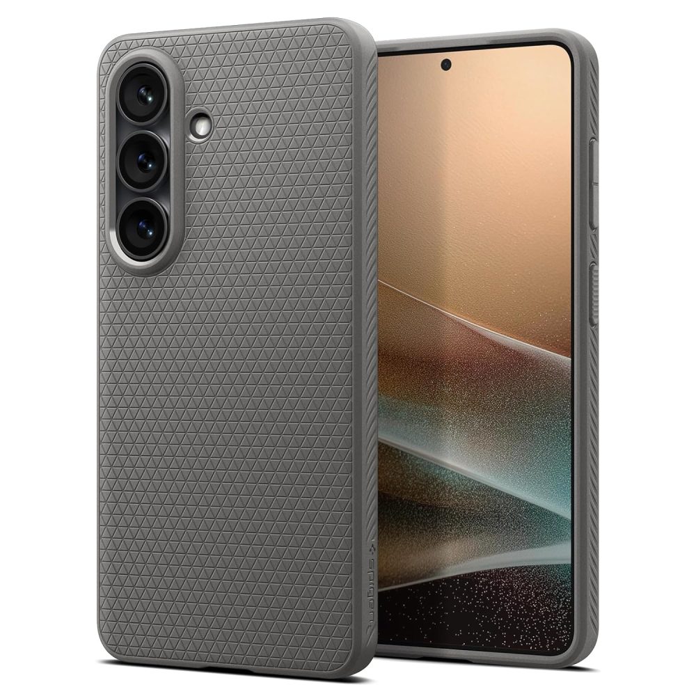 Liquid Air Coque Compatible avec Samsung Galaxy S26 - Gris
