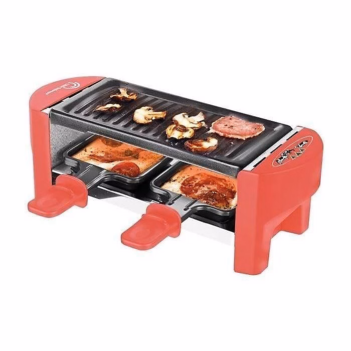 Appareil à raclette 2 personnes 320w rouge brique Little Balance 8631 meuuuh duo – Réf. HSZIVCGSH9148063129