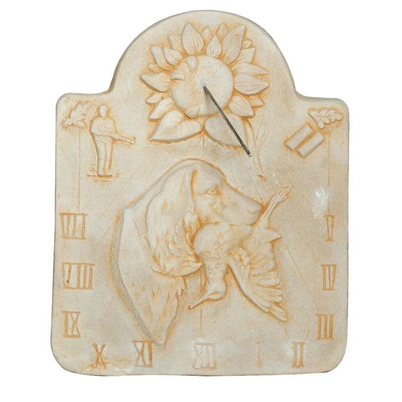 Cadran solaire Chasse - Statue